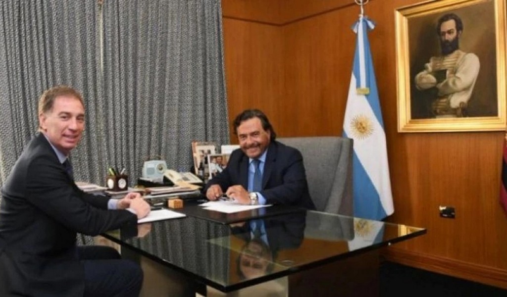 Santilli visitó Salta y Sáenz le reclamó el envío de fondos para obras 